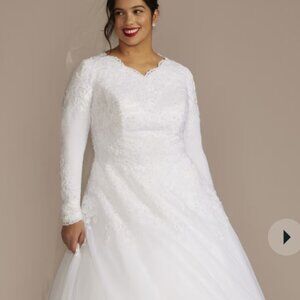 Davids bridal wedding dress more photos added